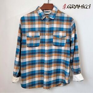 Gramicci Men’s 2-Pocket Flannel Shirt